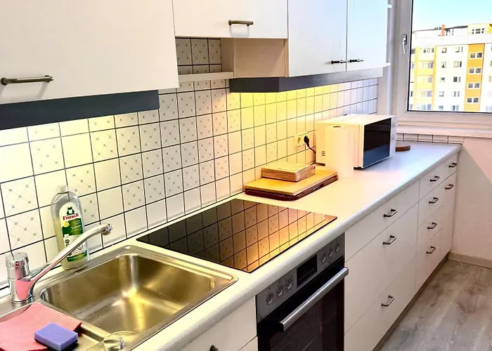 Perfekt Fuer Monteure - 5 Einzelbetten Apartman *